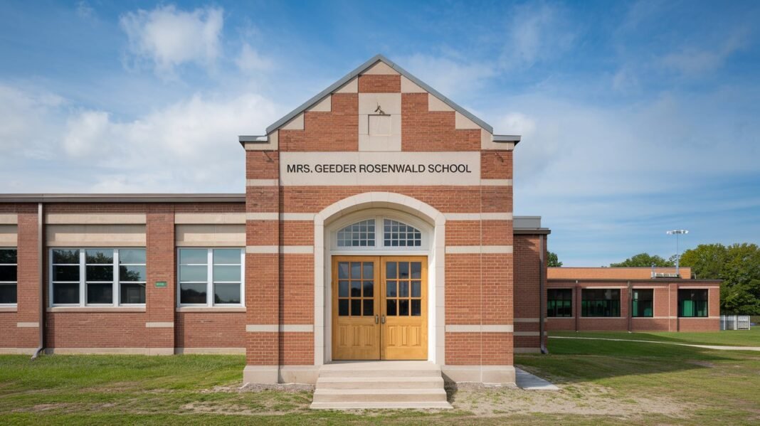 Mrs. Geeder Rosenwald School