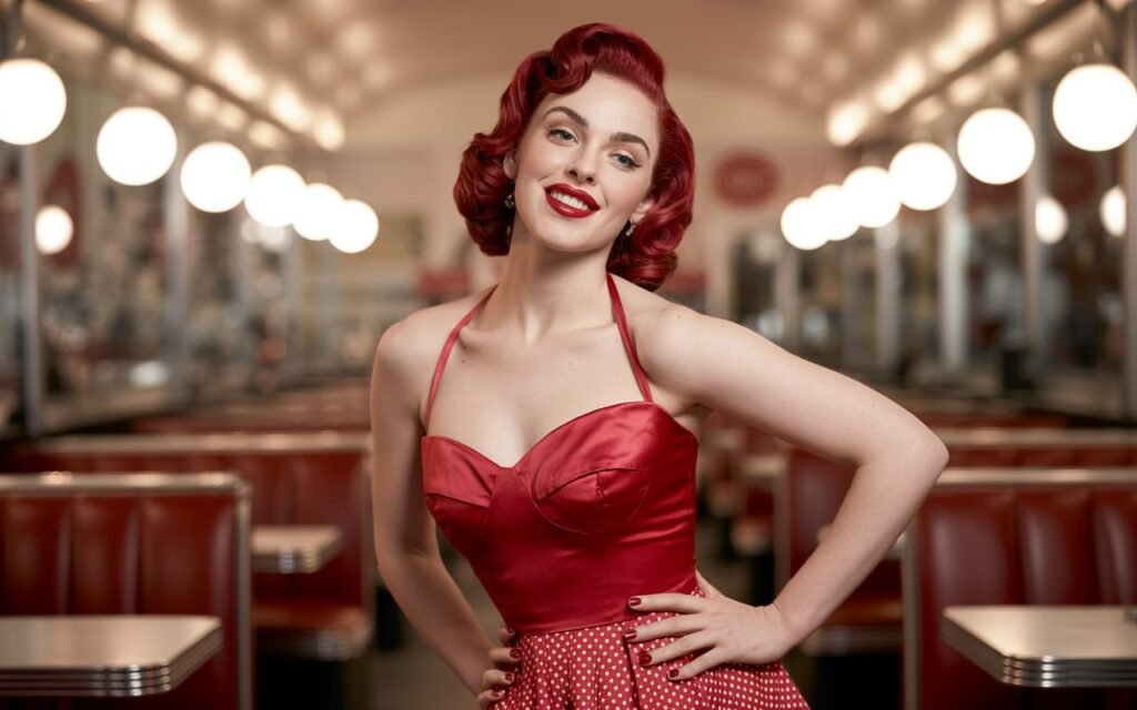 retro revival dress to impress
